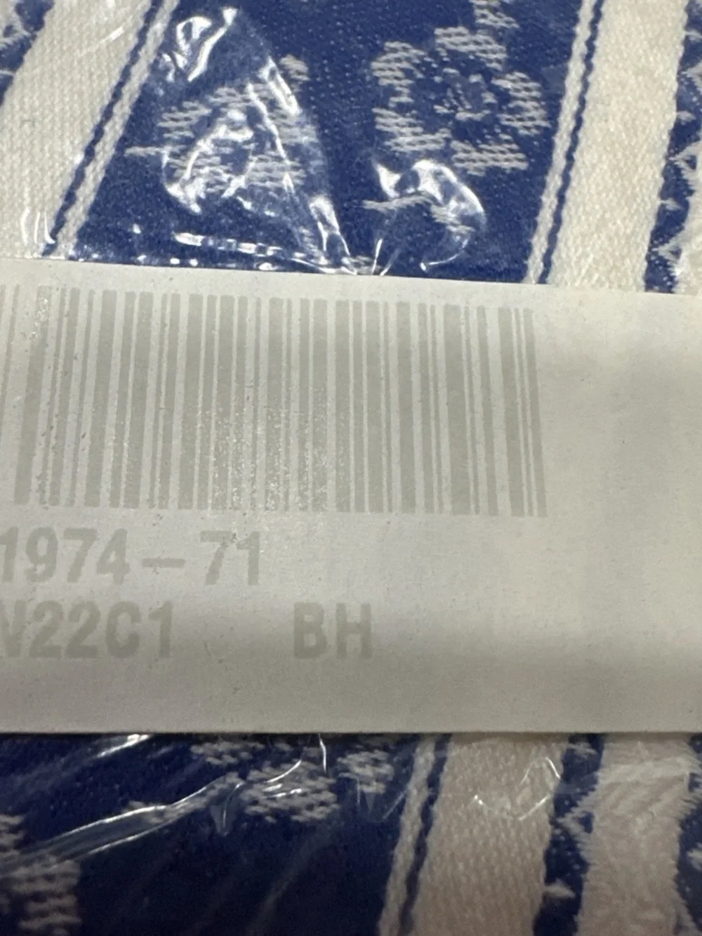 NEW 2009 Traditions By Pamela Kline Full/Queen Duvet Cover USA Blue White Floral
